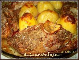 firinda kekikli kuzu eti kuzu kol ve patates kuzine yemekleri etli yemek tarifleri yemek tarifleri