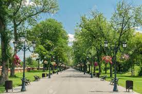 Is situated about 10 kilometres from bucharest, romania. Mogosoaia Public Park Alley In Bucharest Romania Stock Photo Picture And Royalty Free Image Image 20858371