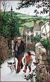 Synch Ro Ni Zing Dylan Thomas A Child S Christmas In Wales Art Illustration Illustrators