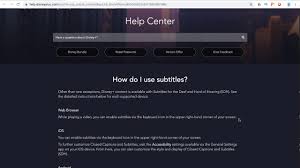 How to turn off subtitles on disney plus on a roku this one's even easier. How To Enable Subtitles On Disney Youtube