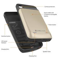 Iphone Xs Max Battery Case Punkjuice 5000mah Fast Charging Power Bank W Screen Protector Gold Battery Cases Phone Powerbank