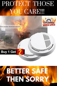 Smoke detector with a talking alarm, this is a hardwired model with a battery backup. but we'd advise that you opt for a high quality unit because cheaper models don't tend to be as effective. It Is A Fire Smoke Detector Alarm General Purpose Ideal For All Areas House Shop Hotel Restaurant Office Building School Smoke Detector Detector Alarm