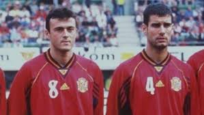 Luis Enrique Y Pep Guardiola Barcelona Fussball