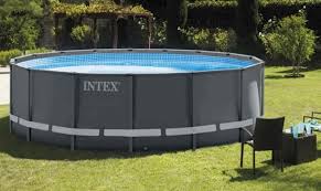 Piscine Tubulaire Ronde Intex 4m88 X 1m22 Avis 26326gn Accessoires