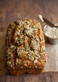 This easy pumpkin bread is all that and more! Pages In My Passport Pumpkin Bread With Salted Maple Butter