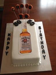 Jim Beam 50th Birthday Cake Camping Birthday Cake Cake Diy Cake