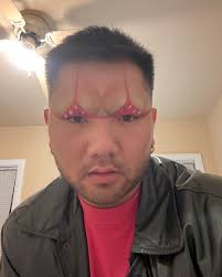 My translucent deep sea creature inspired makeup