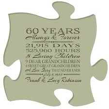 For instance, fifty years of marriage is called a golden wedding anniversary. Smart Idea 60th Anniversary Gift Ideas For Grandparents