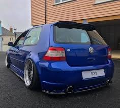 Bagged Golf Mk4 R32 In 2020 Vw Golf Mk4 Volkswagen Golf Gti Vw Golf