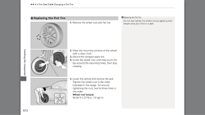 Lug Nut Torque 2016 Touring Honda Pilot Honda Pilot Forums