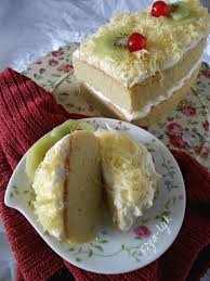 * kek yg dah sejuk akan merenggang dgn sendiri dr loyang. Kek Durian Cheese Fiza S Cooking