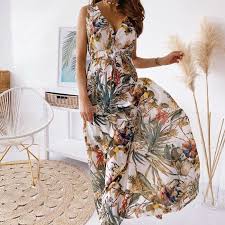 Robe à volant mariage bohème chic. Robe Longue Fleurie Robe Fleurie