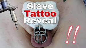 Femdom Slave Tattoo Reveal FLR Real Couple Submissive Male Dominatrix Domme  Marriage Milf Stepmom