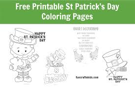 Sep 08, 2016 · flowers are vast and so much fun to color. Free Printable St Patricks Day Coloring Pages Fun Crafts Kids