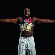 Teddy was full of energy and tried climbing, golf, tennis, swimming… Special Salaires L Explosion Teddy Riner L Equipe