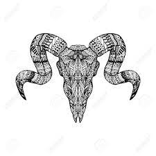 By best coloring pages july 24th 2013. Skull Head Of Ram For Adult Anti Stress Coloring Page With High Details Isolated On White Background Hand Drawn Illustration Royalty Free Cliparts Vectors And Stock Illustration Image 57879969