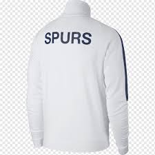 Find this pin and more on soccer logos by 1000logos. Tracksuit T Shirt Tottenham Hotspur F C Jacket Sweater Jacket Tshirt White Logo Png Pngwing