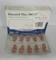 The tablet can be divided into equal halves. Medica Rcp Ibecard Plus 300mg 25mg Indications Side Effects Composition Route All Price Alternative Products