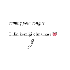 I Must Take My Tongue To Not Give Out Too Much Information Boylebirdunyada 20ekimdunyakarizmagunu Hayirlicumala Turkish Language English Quotes Love Quotes