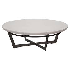 Coffee table with stone top. Verdad Round White Marble Coffee Table Crate And 3d Model