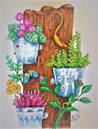 Please, give your thumb up if you like and thumb down if you do not! Colorist Jackie Zoost From Tatiana Bogema S Vintage Classic Coloring Pages Done With P Vintage Coloring Books Vintage Coloring Pages Coloring Inspiration