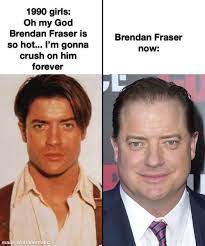Find the newest brendan frasers meme. What The Hell Happened To You Brendan Fraser Memes