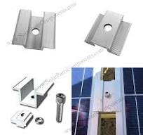 Solar panels mid clamp and end clamp