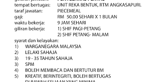 Ohjobs, jawatan kosong 2021, kerja kosong 2021, jawatan kosong kerajaan 2021, jawatan kosong swasta 2021, job vacancy, kerja kosong kerajaan, 2021, iklan jawatan kosong 2021, jobs in malaysia 2021, temuduga terbuka 2021, jawatan kosong kerajaan terkini, download borang. Rtm Angkasapuri Jawatan Kosong