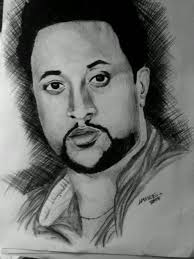 Pencil drawings of Amanuel Abebe