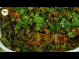 Masala Bhindi Okra Recipe By Food Fusion Youtube Recipes Okra Recipes Desi Food