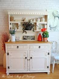 Beautiful Old Charm Welsh Dresser Painted In Farrow Ball Dimity Distressed With Sanded Solid Oak Top Distressed Furniture Chic Furniture Furniture