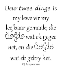 Liefde In Afrikaans Afrikaans Quotes Afrikaanse Quotes Words