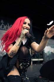 Pin By Zimmy Doll On Ash Ashley Costello New Years Day Band Women Of Rock