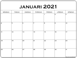 Diy utskrivbar diy kalender for hela familjen potentiella stordad. Januari 2021 Kalender Svenska Kalender Januari