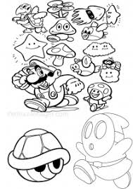 Mario&sonic at the olympic winter games coloring pages. Mario Bros Free Printable Coloring Pages For Kids