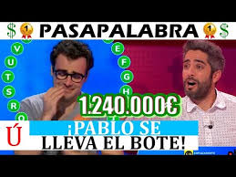 Jul 01, 2021 · pablo díaz, ganador del rosco de 'pasapalabra' y récord de permanencia en el programa el violinista tinerfeño de 24 años dice adiós al concurso de antena 3 con un premio de 1.828.000 euros Increible Pablo Se Lleva El Bote De Pasapalabra Y Rompe A Llorar En Antena 3 Youtube