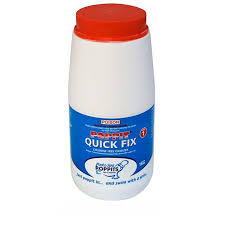 Stabilized chlorine is used as a disinfectant in automatic chlorinators. Poppit Quick Fix 1kg Shock Treatment For Spas Direct Pool Supplies