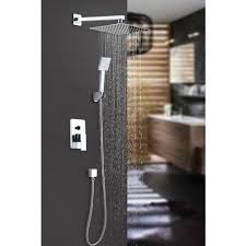 Unterputz Duschset Komplett Set Dusche Regendusche Armatur Duschkopf Brause 30x30cm