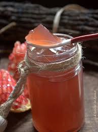 Gelee De Grenades Recette Maison Sans Gelatine Ni Agar Agar Recette Recette Gelee Recette Artisanale Recette