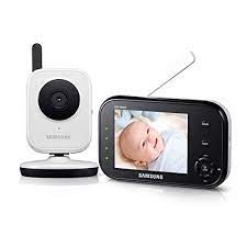 Amazon Com Samsung Sew 3036w Babyview Baby Monitoring System Ir Night Vision Zoom 3 5 Inch Video Surveillance Accessories Baby