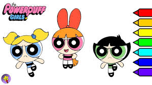 Digital Coloring Of The Powerpuff Girls Bubbles Coloring Book Page Blossom Coloring Book Page Buttercup Color Coloring Books Coloring Pages Coloring Book Pages