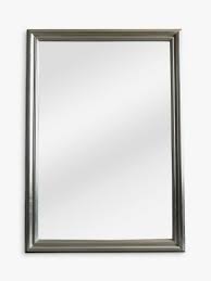 Bathroom mirrors by ashley furniture homestore from the latest styles of living room accent tables to bathroom mirrors, ashley homestore which bathroom mirror shape is best? Wooden Square Rectangle Mirrors John Lewis Partners