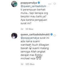 Diungkapkan sarita, dirinya sudah mengetahui hubungan gelap suaminya dengan jennifer dunn. Jennifer Dunn Berstatus Istri Faisal Harris Tetapi Belum Resmi Bercerai Dari Suami Pertama Sarita Abdul Mukti Beri Komentar Semoga Allah Angkat Derajat Mas Bobby Semua Halaman Nova