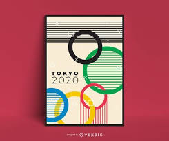 Tokyo 2020 olympics organizers on friday unveiled a shortlist of four replacement logos after the original design was the tokyo 2020 olympic and paralympic medals by junichi kawanishi are made from old electronic devices donated by the public. Olympic Games Design Poster Vector Download