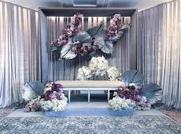 Dekorasi pelaminan modern elegan minimalis lagi. Pelamin Terkini 2020 Nikah Decor Wedding Background Decoration Wedding Design Decoration