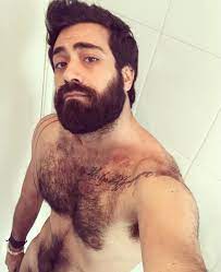 Pin On Barte Muskeln Brusthaar Tattoos