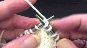 I found a video how to do the k1p1k1 in one st though. How To Knit Yarn Over Yo Short Rows Youtube