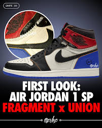 The Masterpiece: Fragment Design x Union LA x Air Jordan 1 Retro High OG