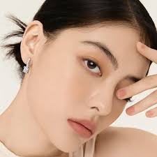 Dazzling 0.5Carat Moissanite Dangle Huggie Earrings in Sterling Silver