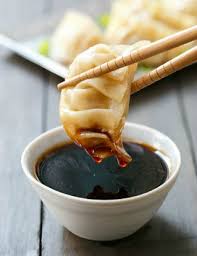 Pot Sticker Dipping Sauce Garlic Light Soy Sauce Rice Vinegar Sesame Oil Food Recipes Yummy Food